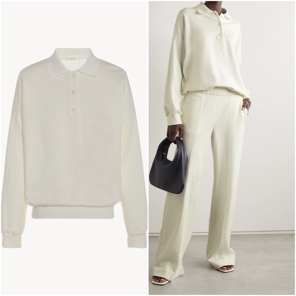 The Row | Tops | Nwt The Row Corzas Top In Cotton In Seashell 79